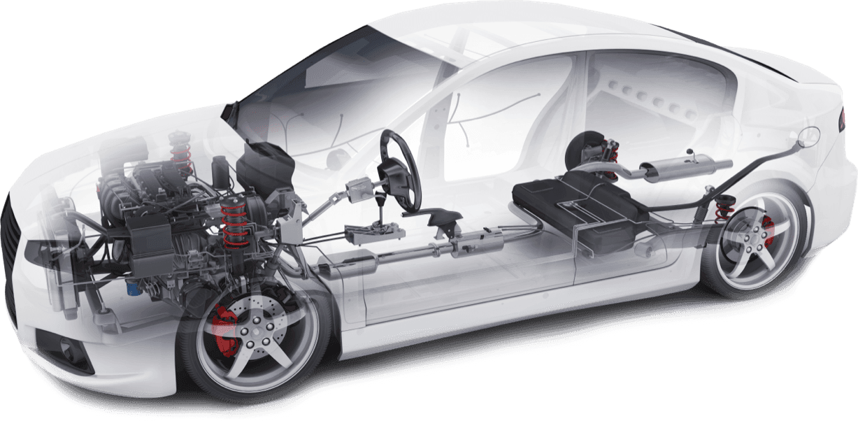 Car chassis inner structure